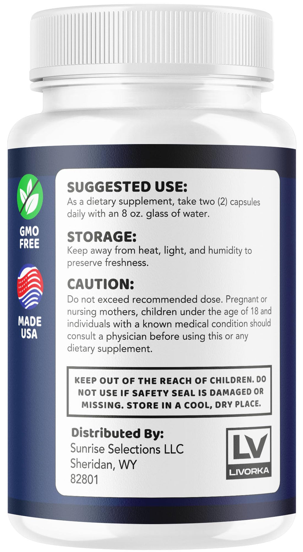 (2 Pack) Bio Brain Capsules - Official BioBrain Supplement Pills Daily Support Brain & Memory Focus All Natural Advanced Premium Formula for Overall Health & Wellness, 120 Capsules for 2 Months