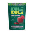Kuli Kuli Her Power Superfood Drink Mix (4.23oz) - Powerful Blend of Chasteberry, Black Cohosh, Hibiscus & Baobab for Hormonal Balance - Eases Symptoms of PMS & Menopause