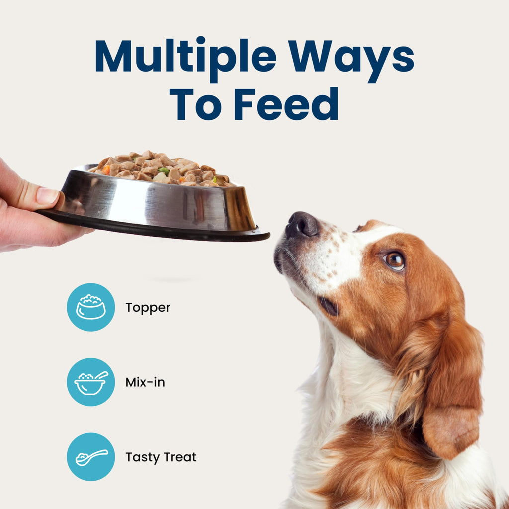 Blue Buffalo Delectables Variety Pack Dog Food Topper, 3 oz, 12 ct