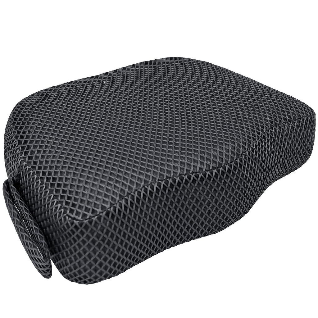 REEZEIVI Hot Tub Booster Seat for Adults,5 Inch Thick SPA Cushion,Weighted Hot Tub Cushion with Non-Slip Bottom,Quick Dry Spa seat,Washable 3D Mesh,Inflatable Hot Tub,Pool, Bathtub(Grey Green)