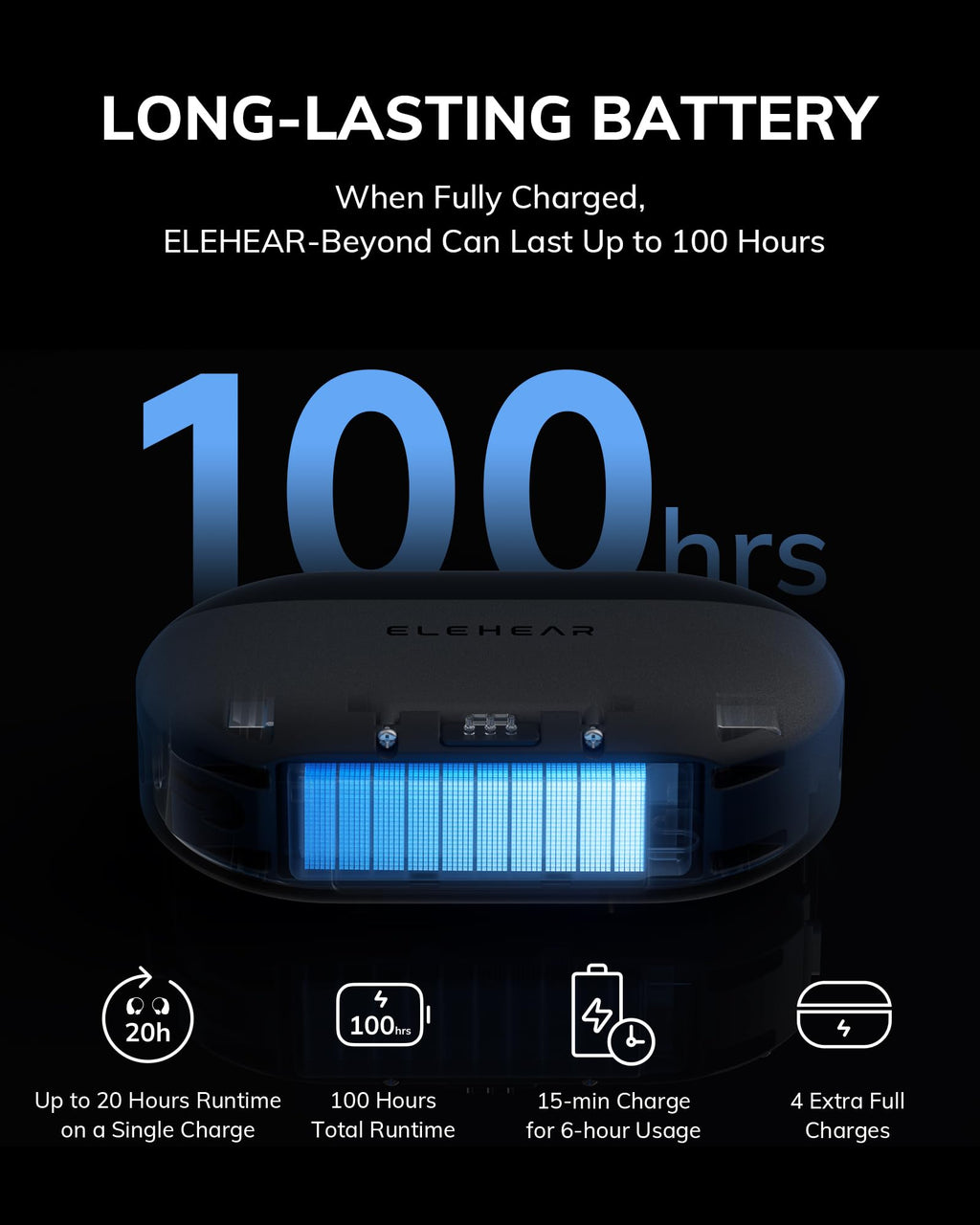 ELEHEAR-Beyond Hearing Aids, OTC Rechargeable Bluetooth Hearing aids for Seniors and Adults with AI Noise Cancellation and Tinnitus Masking, Superior Sound Quality, Bluetooth 5.3 and App Control
