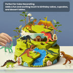 Zippytots Dinosaur Toys for Kids 3-5, 10 PCS Realistic Plastic Dinosaur Figure Toy Set Including T-Rex, Stegosaurus, Spinosaurus, Ideal Gift for Toddlers Boys Girls, Dino Boy Toy