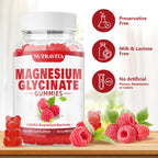 Magnesium Glycinate Gummies 1000mg with Magnesium L - Threonate,Chelated Magnesium Potassium Complex Supplement with VitD, B6, CoQ10, Calcium,Supports for Memory, Calm, Mood - 90 Gummies