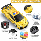 LNNKINE Remote Control Car for boy Transforming Toy 360° Rotating Christmas