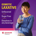 Glenmark Therapeutics Polyethylene Glycol 3350 Powder, Osmotic Laxative, 45 Daily Doses, Softens Stool, Relieves Occasional Constipation, Powder for Solution, 26.9 Ounce