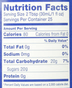 Torani Vanilla Flavored Drink Syrup, 25.4 fl oz, 4 Pack