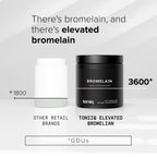 Ultra High Strength Bromelain 500mg - 3600 GDU/Gram - Highly Concentrated and Bioavailable - Third-Party Tested Formula - 120 Vegetarian Capsules - 120 Servings Per Container - Bromelain Supplement