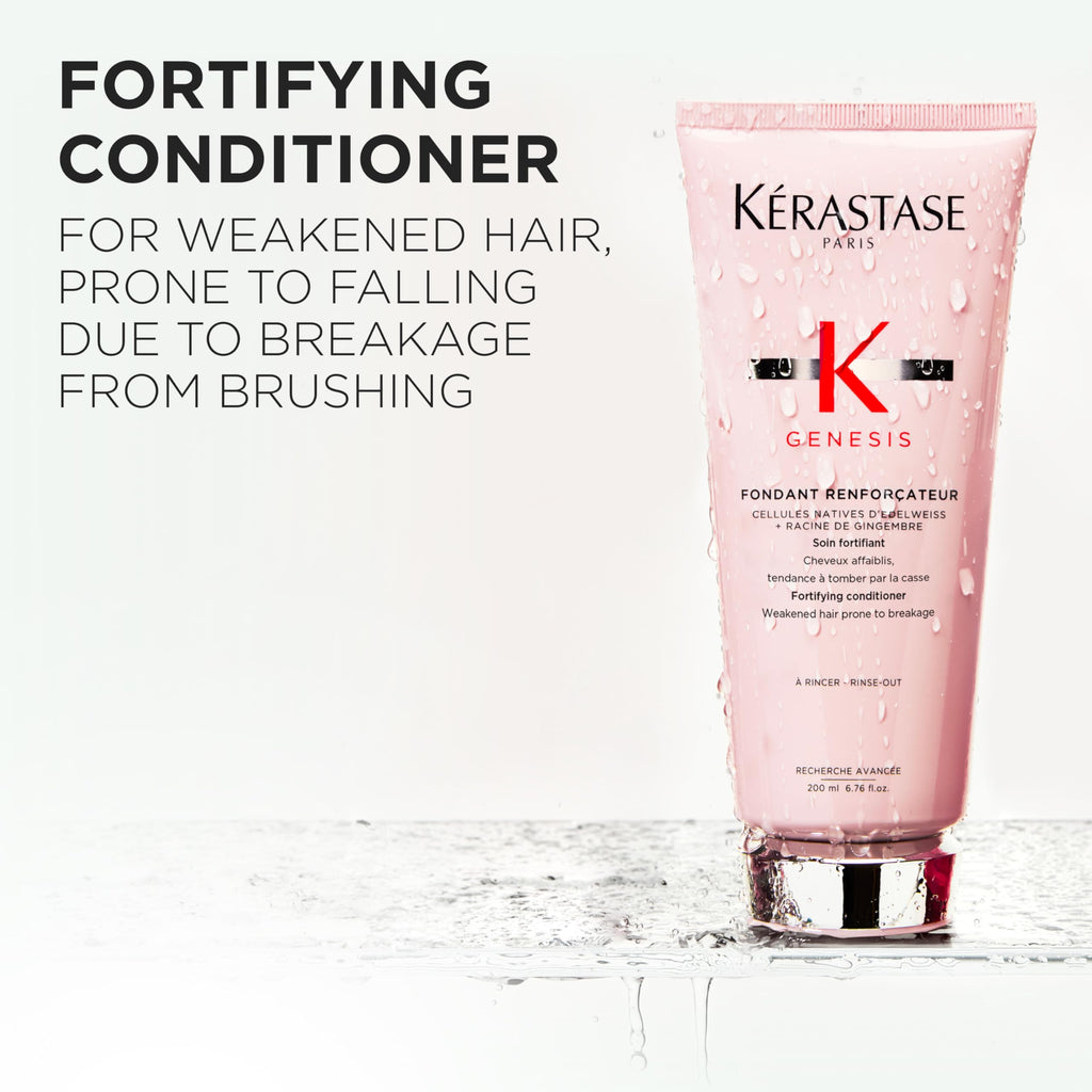 Kerastase Genesis Fondant Renforcateur Conditioner – Weak Hair, 6.8 Fl Oz