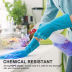 Uineko Empty Spray Bottles, Heavy Duty Sprayer, Mist & Stream, 4 Pack 24 Oz