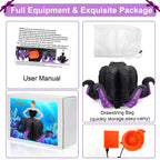 anroog Inflatable Costume Adult Octopus Costume Women Octopus Halloween Blow Up Costumes for Womens Cartoon Cosplay Party