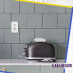ENERLITES Duplex Receptacle Outlet, Residential Grade Electrical Wall Outlet, 15A 125V, Self-Grounding, 2-Pole, 3-Wire, UL Listed, 61581-W-20PCS, White (20 Pack)