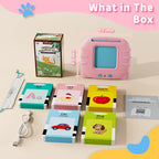 Aullsaty Toddler Toys Bilingual English and Spanish Talking Flash Cards for 1 2 3 4 5 6 Year Old Boys and Girls, Autism Sensory Toys for Autistic Children, Learning Educational Speech 250 Sight Words