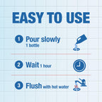 Drano Dual-Force Foamer Clog Remover, 17 oz (Pack of 5)