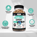 Kaya Naturals - Natural Herbal Support Vitamin Supplement are Designed to Help You find Balance and Relaxation in Your Daily Routine - Vitamin Supplement - 180 Capsules