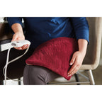 Sunbeam 002014-915-000 Xpressheat Heating Pad, Garnet Red, 12 x 15 Inch, Medium