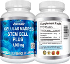 Vitamisan Celulas madres cell plus 1000 mg 50% more Aphanizomenon Flos-aquae biocell celulas madres Afa celula madre cell plus 3 bottles