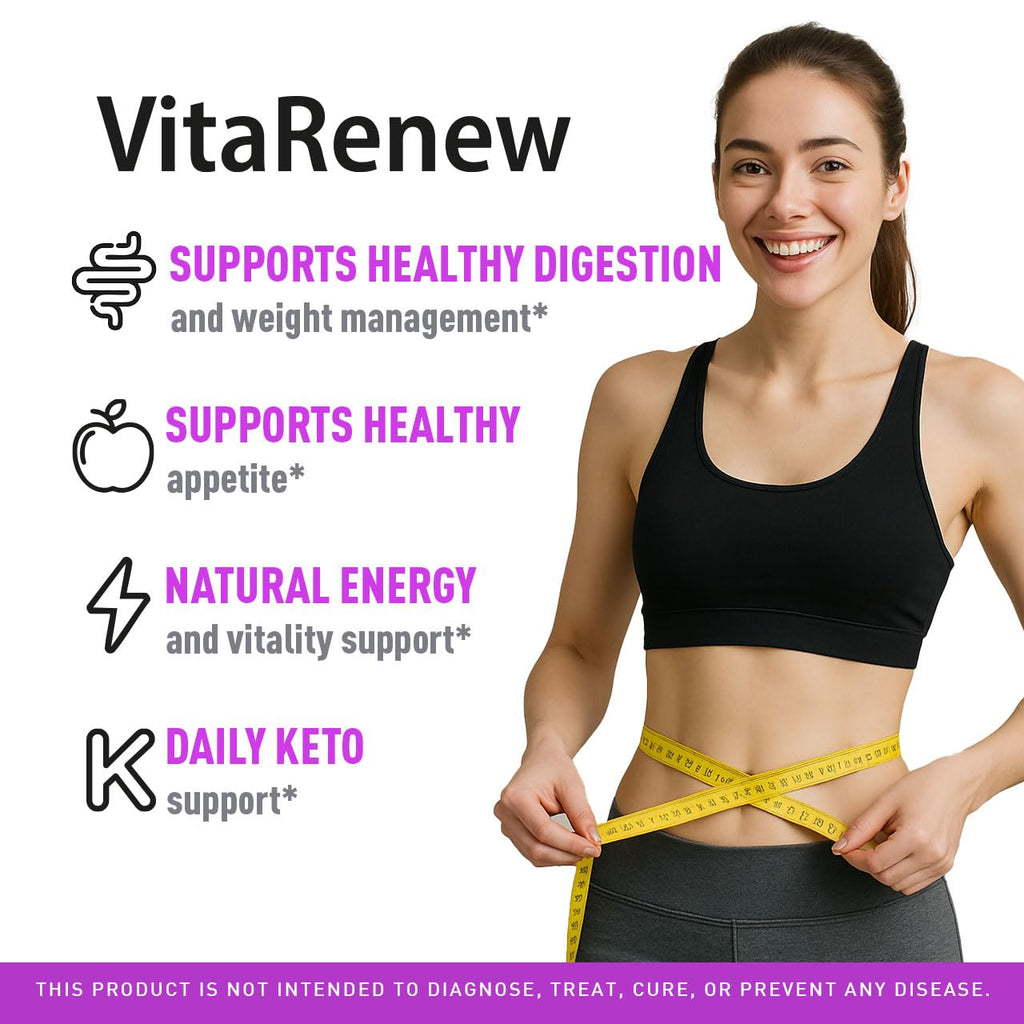 (3 Pack) VitaRenew Gummies - Original VitaRenew Advanced 1050MG Formula - Maximum Strength, Supplement Gummy Official Formula Vita Renew All Natural Overall Wellness Support, 180 Gummies for 3 Months
