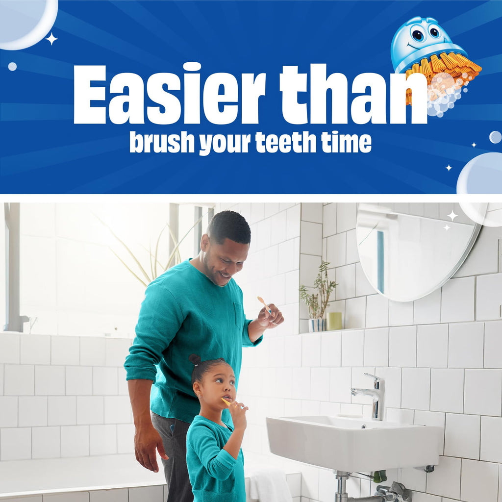 Scrubbing Bubbles Easy Clean Foaming Bleach-Free Bathroom All Purpose Cleaner, Fast-Acting Foam Cleans Limescale, Dirt and Grime on Showers, Sinks, Toilets, Tiles, Counters, & More, 32oz Spray