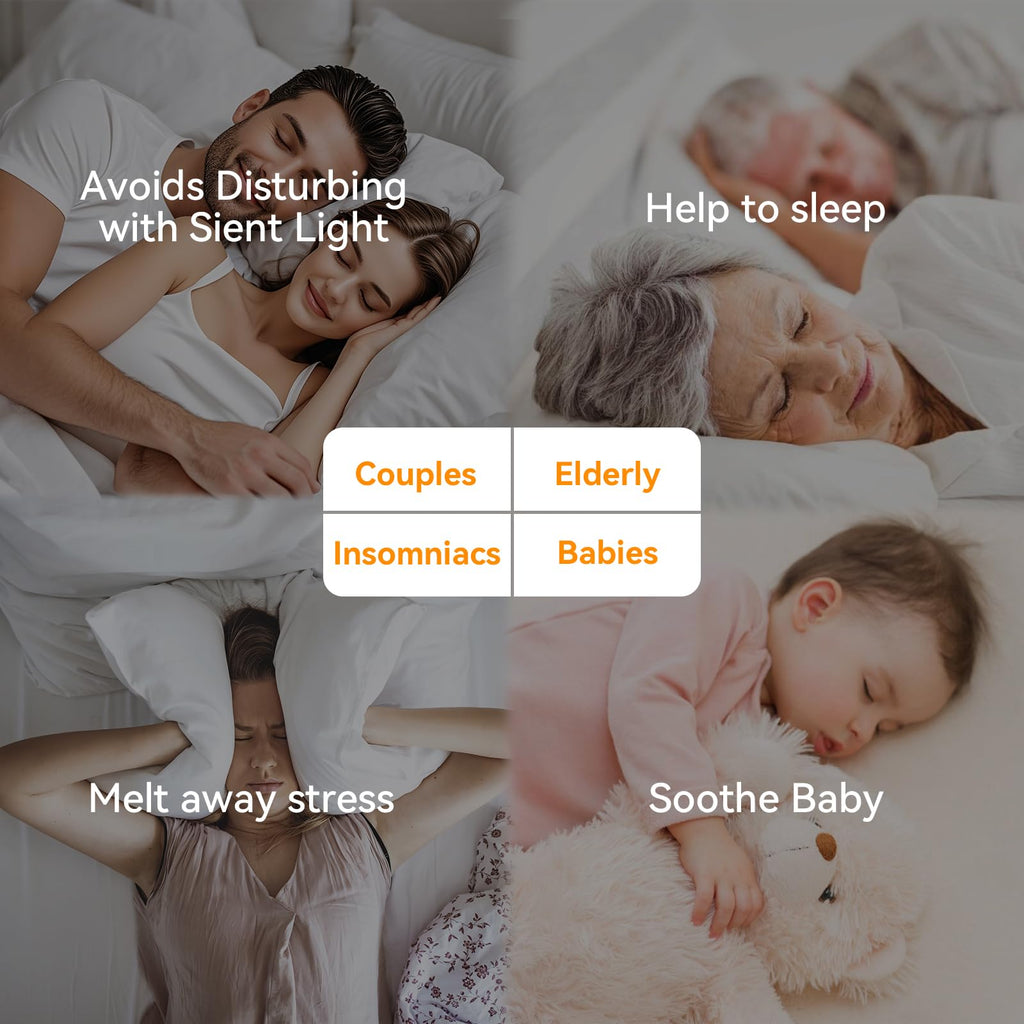 Sunrise Alarm Clock with Sound Machine, Gentle Wake Up Light for Bedroom