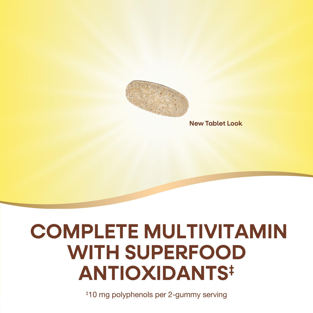 Nature's Way Alive! Daily Complete Multivitamin for Women, Supports Energy Metabolism, Hair, Skin & Nails*, B-Vitamins, Superfood Antioxidants, 130 Tablets (Packaging May Vary)