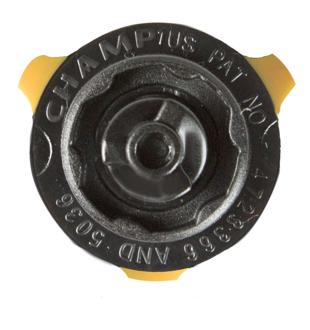 Champ Unisex Pro Stinger Studs Fast Twist 3.0, Yellow/Black