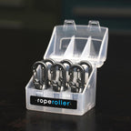 Roperoller The Original Rope Tightening Tool & Tensioner 6-Pack with Rollercam Technology – Heavy-Duty Tie Down for Outdoors, Tarps, Boating & Camping Gear – Includes Reflective Cord & Carry Case