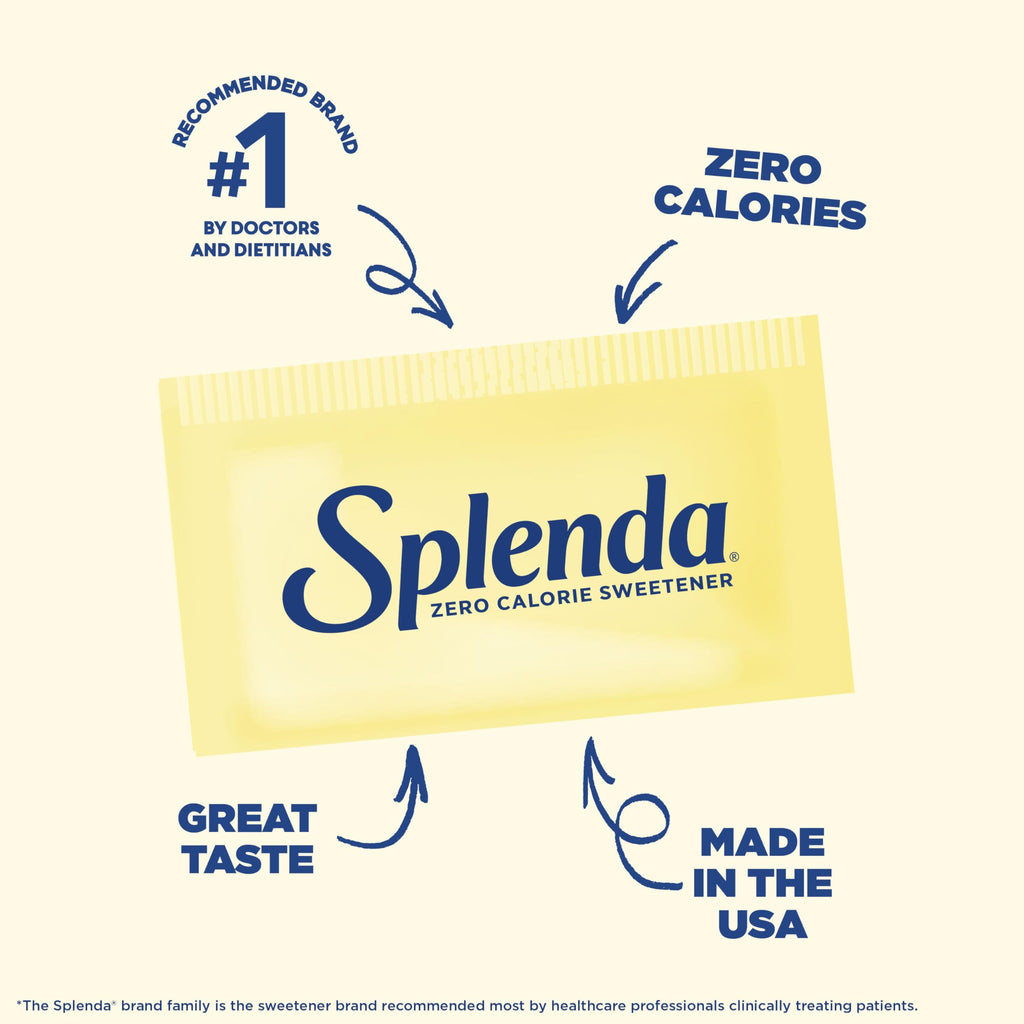 SPLENDA Zero Calorie Sweetener, 800 Count Packets