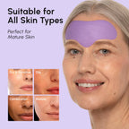 MAREE Forehead Wrinkle Patches – Collagen Wrinkle Patches with Retinol & Hyaluronic Acid for Face Lift – Fine Lines Deep Forehead Wrinkles Treatment Remover – Face Tape for Wrinkles Between Eyebrows