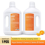 Nukisa Orange Floor Cleaning Solution 1L Compatible with Dreame Wet & Dry Vacuum and Robot， Residue & Streak Free,Suitable for All Robot Vacuum Cleaners and Wireless Wet Dry Dual-Use Vacuum Cleaners