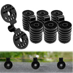 100PCS Shade Cloth Clips, Shade Cloth Plastic Clips