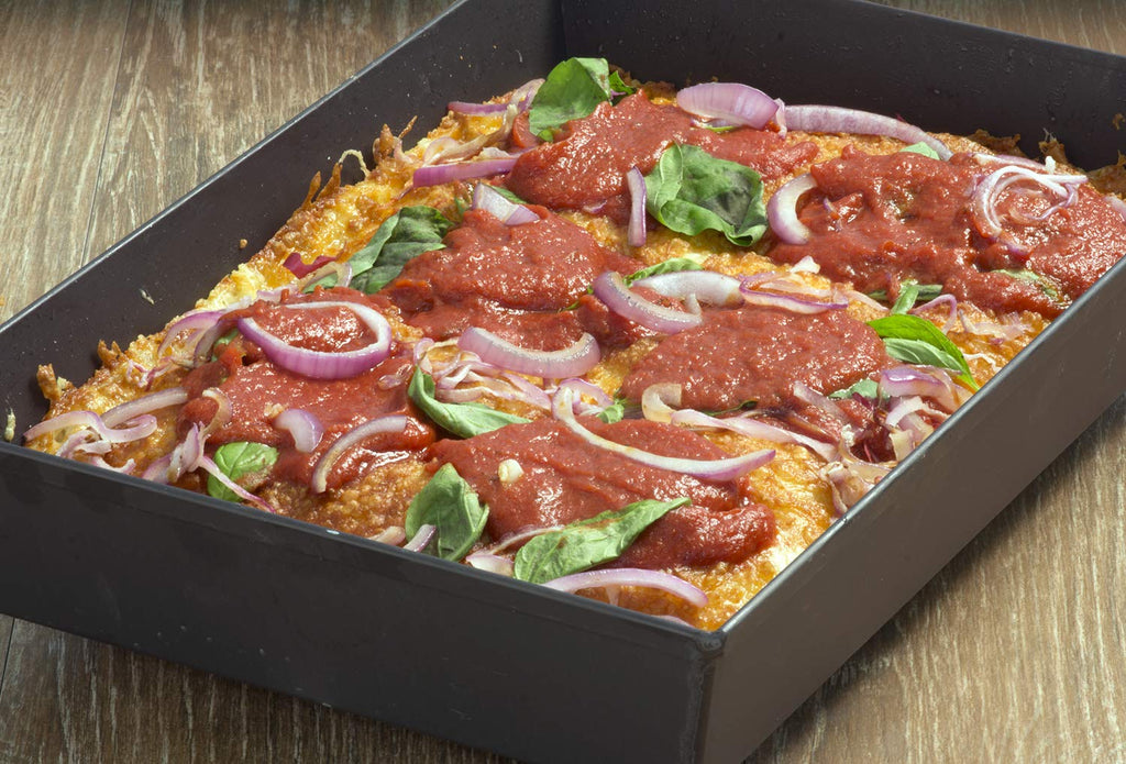 Lloyd Pans Detroit Style Pizza Pan 10 by 14 by 2.5 Inch -PSTK