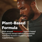 EPIC-T Testosterone Support for Men | Clinically Studied Testosurge® Fenugreek | B-Complex, Zinc, Boron, Rhodiola | Vegan, Non-GMO | 60 Capsules