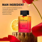 Ycz LOVE'S RED FLAME Eau de Parfum Spray, Long-Lasting Fragrance for Men, Daily Use Men's Casual Cologne, A Signature Scent Great Holiday Gift A Gift for Any Occasion,50 ml (1.65 fl. Oz)