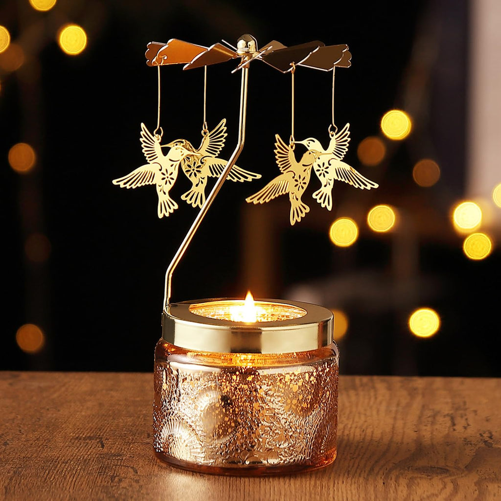 Hummingbird Rotating Candle, Gifts for Women Mom Daughter Sister Wife