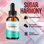 Sugar Harmony Drops, Official SugarHarmony Liquid Drops with All Natural Ingredients, Advanced Formula Support Supplement with Maximum Strength Premium Vitamins for Women and Men (30 Servings)
