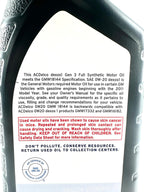 ACDelco 10-9322 19432331 dexos1 GEN 3 Full Synthetic 0W-20 Motor Oil - For 5.3L L82/L84 & 6.2L L87 | Case of 6 Quarts