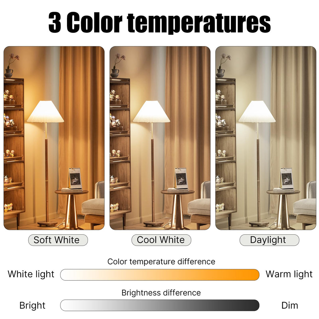 Barfelty CFL Light Bulbs E26 Base, T2 Spiral 13Watt (60Watt Equivalent) Soft White 2700K 900lm Compact Fluorescent Light Bulbs, UL Approved, 120v 60Hz, Self Ballasted CFL Bulbs, Pack of 12