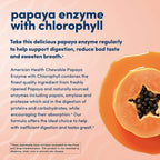 American Health Papaya Enzyme with Chlorophyll Chewable Tablets - 600 Count (200 Total Servings) (Pack of 2)