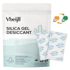 Vbeijll 1 Gram (100 Pack) Silica Gel Packets, Desiccant, Moisture Absorbers