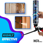 ixirpro Spray Foam Insulation Can (23.4 oz. / 670 g) Expanding Foam Sealant, Spray Insulation, Closed Cell Spray Foam Insulation, High Density, Walls Ceiling Windows Doors