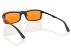 Spectra479 Blue Light Blocking Clip On Glasses - 99.9 Percent Effective Computer Glasses for Men & Women, Durable Lightweight, Reduce Eyestrain, Headaches and Improve Sleep (Nighttime Lens)