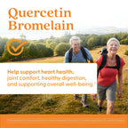 Doctor's Best Quercetin Bromelain, Immunity Support Capsule, Heart, Joint & Healthy Respiratory System, Non-GMO, Vegan, Gluten Free, Soy Free,180 VC