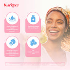 MaryRuth Organics Women's Multivitamin + Lustriva Hair Growth Liposomal | Biotin 10000mcg | Clinically Tested for Thicker, Fuller Hair, Improved Facial Fine Lines & Wrinkles | Ages 18+ | 15.22 Fl Oz