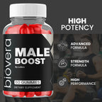 (2 Pack) Biovera Gummies, Bio Vera Performance Supplement Gummys For Men, Premium All-Natural Ingredients For Overall Health & Wellness Formula with Advance Maximum Strength Energy Gomitas (120 ct)