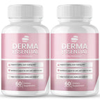 Derma Essential Capsules, Premium Derma Essential for Skin Clarity Support Supplement Pills - Maximum Strength, All Natural for Clear-Looking Skin & Natural Glow, DermaEssential Reviews (2 Pack)