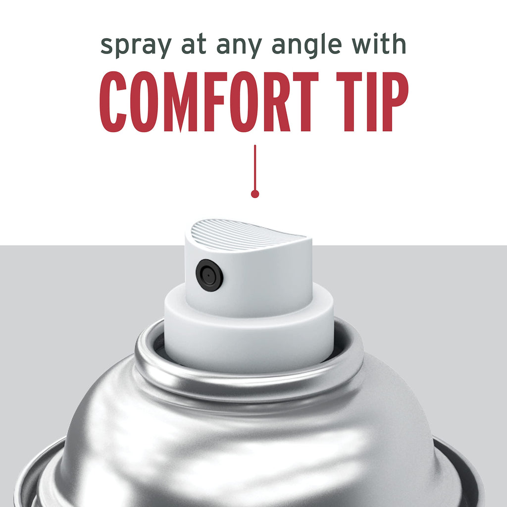 Rust-Oleum 7277830-6PK Stops Rust Metallic Spray Paint, 11 oz, Matte Nickel, 6 Pack