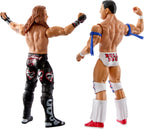 Mattel WWE Championship Showdown 2-Pack Action Figures & Accessory, Series #16 British Bulldog vs Shawn Michaels Collectible Set, 6-inch