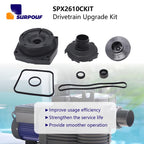 SPX2610CKIT Drivetrain Upgrade Kit Replacement for Hayward Super Pump 1600X, 1-1/2-HP – Restore Performance with Durable, Easy-to-Install Parts