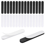 Sloewui Hat Size Reducer, 30 Pack Hat Sizing Tape (Black + White)