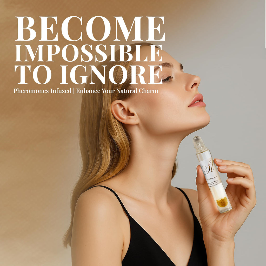Sophia L Beauty Co. 10ML Pheromone Perfume For Women | Long Lasting Vanilla Portable 10 Ml Natural Coconut Oil Women's Perfum (Summer nights)